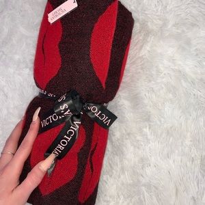 Victoria’s Secret Red Hot Lips Throw Blanket